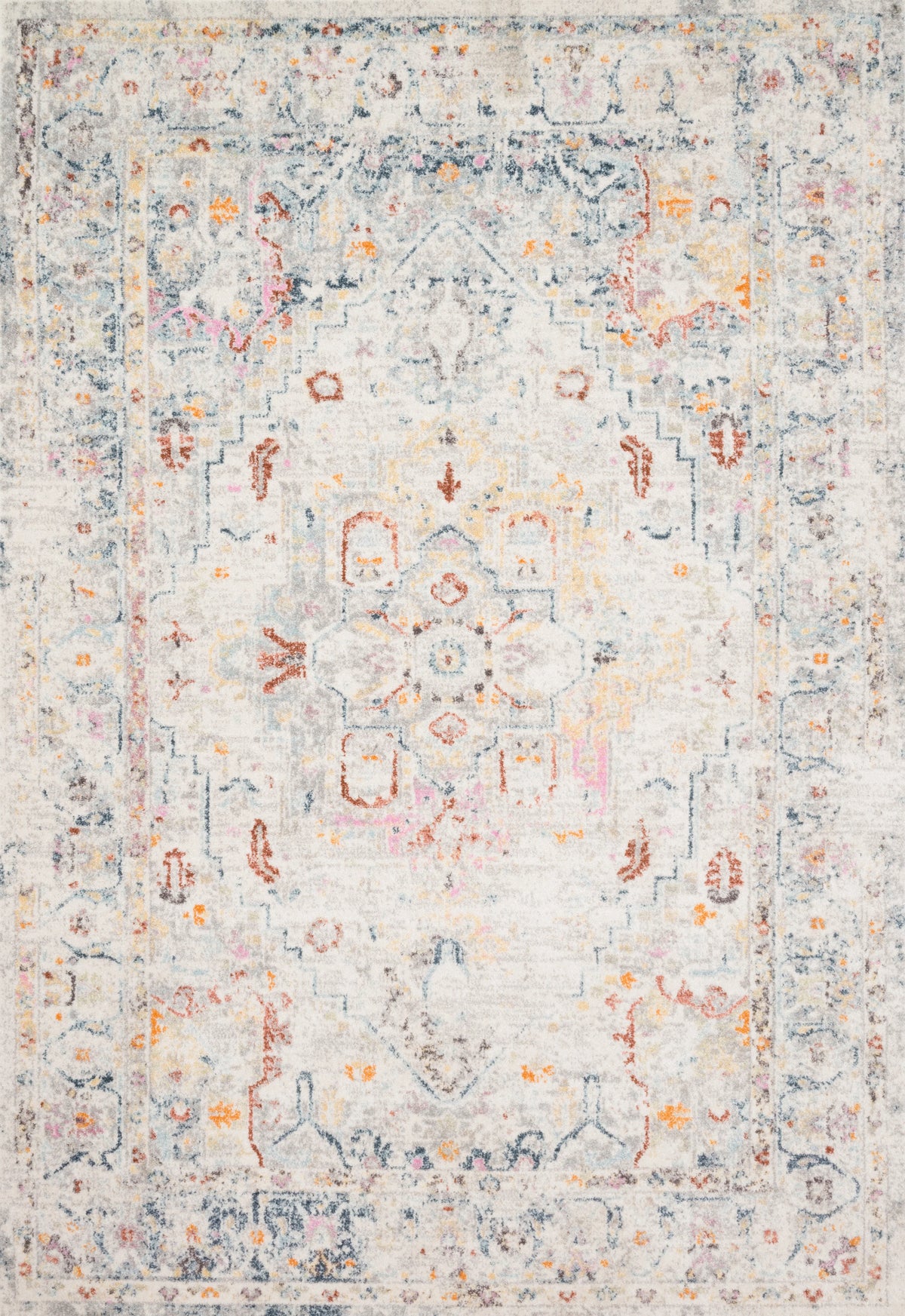 Lt Grey Multi 9'3 x 13' Rug N7762