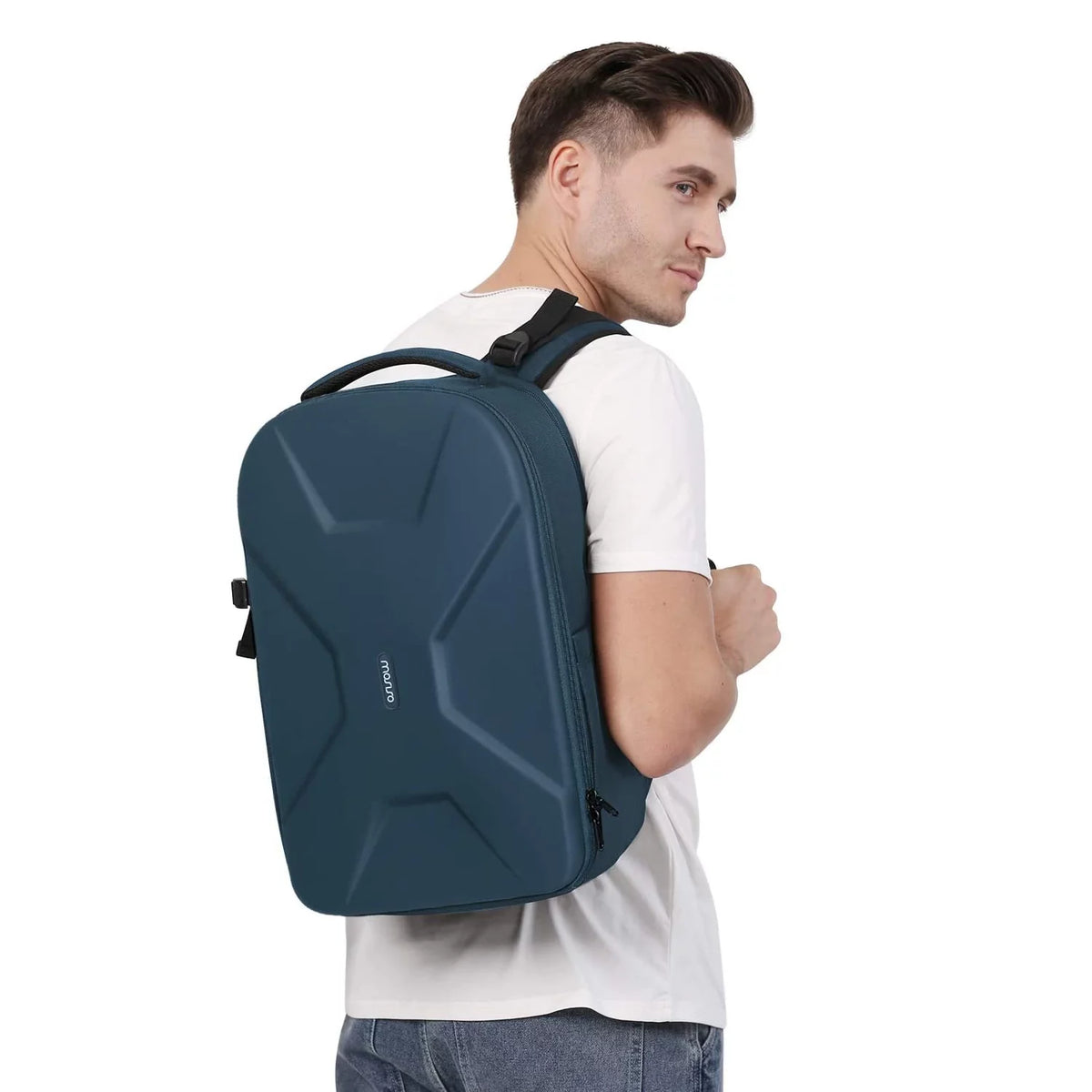 Waterproof Hardshell Camera Backpack with Tripod Holder E21742