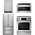 30 Electric Range, Microwave, Refrigerator, Dishwasher I3384