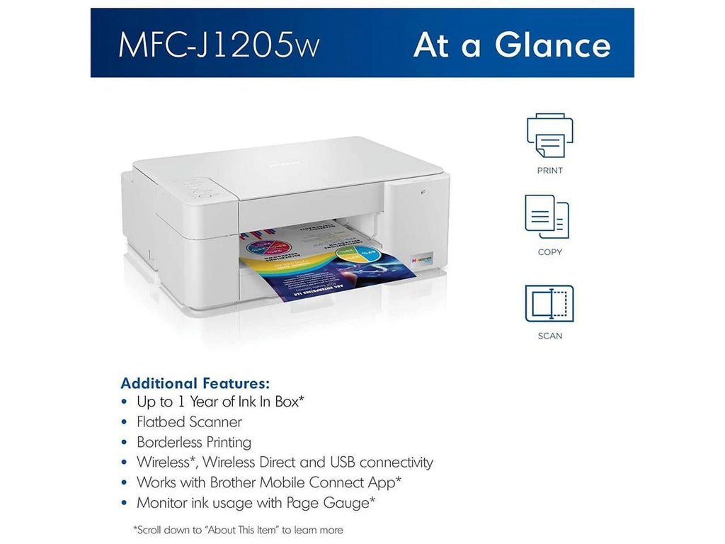 Wireless Multi-Function Color Inkjet Printer H258