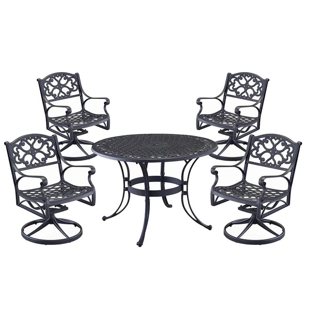 Brown Aluminum Outdoor Dining Table E9153