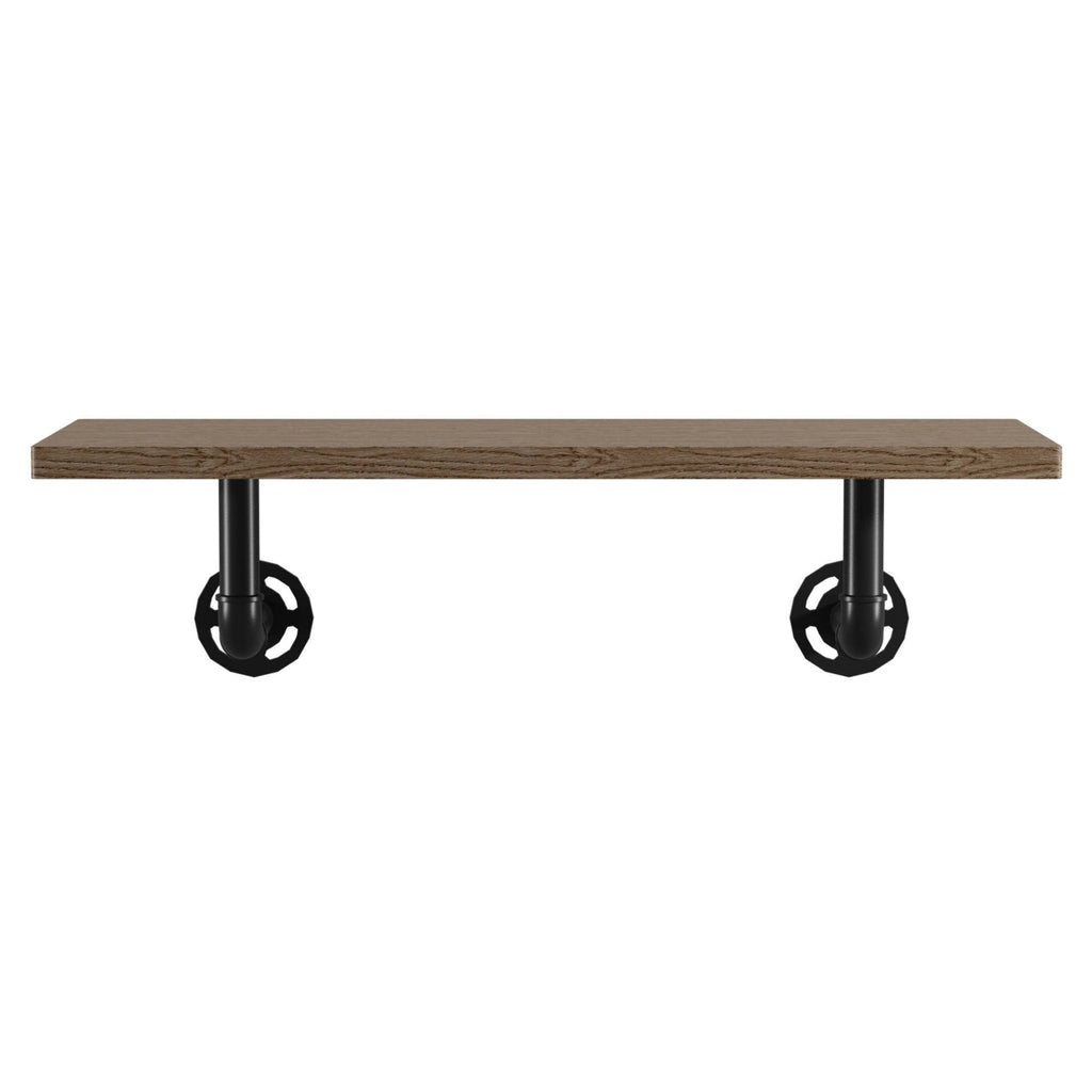 2-Tier Floating Ladder Wall Shelf I860