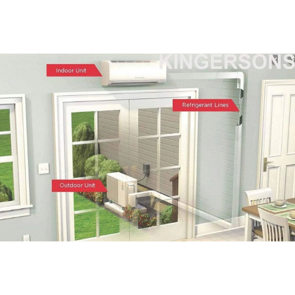 15000 BTU Wall Mounted Heat Pump Air Conditioning System M394