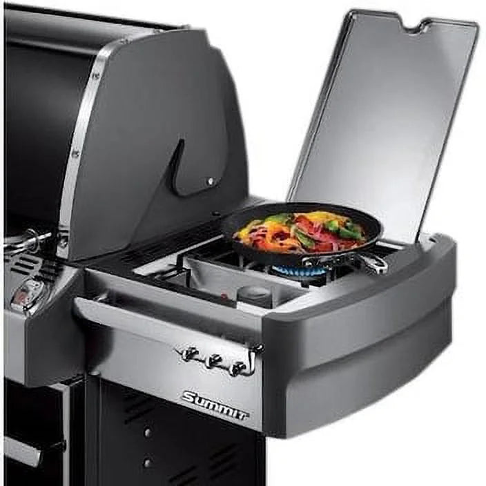 Black Propane Gas Grill with Rotisserie G562159