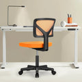 Ergonomic Office Chair with Wheels, Orange E6891