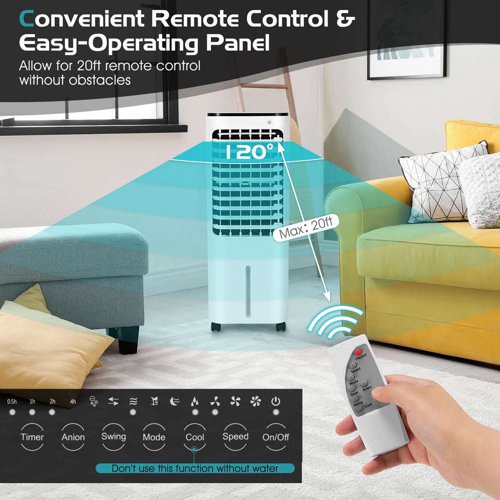 Portable Evaporative Air Cooler with Remote Control J5276