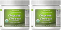 Organic Greens Powder with Prebiotic and Probiotic Enzymes, 7.4 oz (Pack of 2) D283454