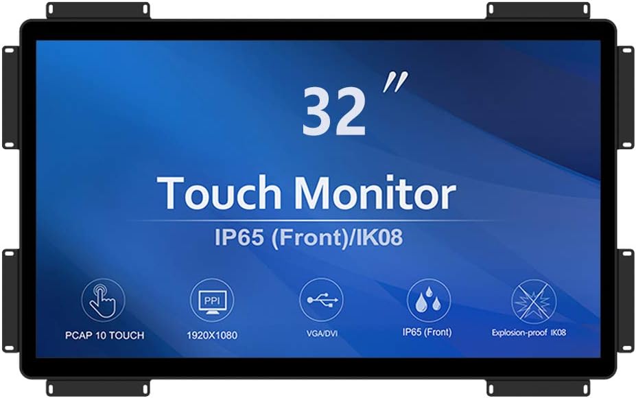 32 inch 10 Points PCAP Open Frame Touch Screen Monitor K859