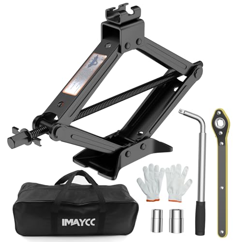 2.5 Ton Universal Scissor Jack with Lug Wrench C6703