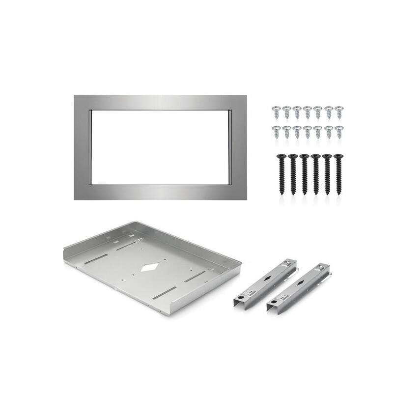 30 in. Stainless Steel Microwave Trim Kit U341
