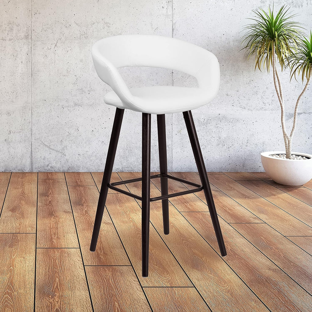 Cappuccino Wood Barstool Q4333