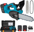 8 Inch Cordless Electric Chainsaw with 2 Batteries B9164