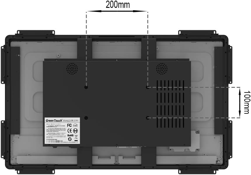 32 inch 10 Points PCAP Open Frame Touch Screen Monitor K859