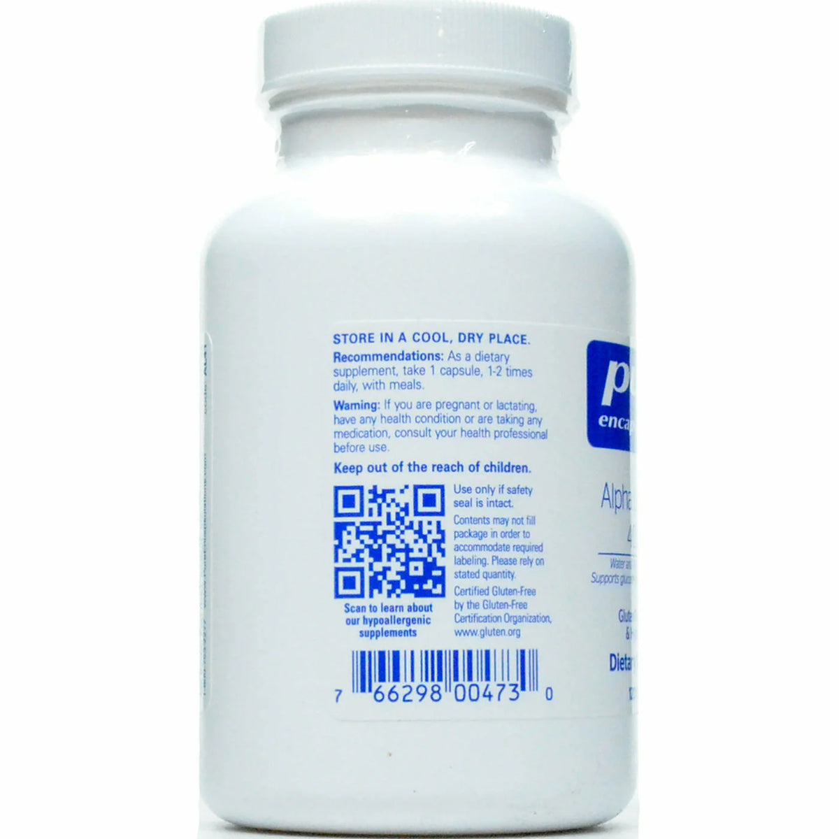 Alpha Lipoic Acid 400 mg U4493
