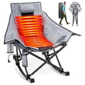 XL Oversized Heated Rocking Camping Chair R485