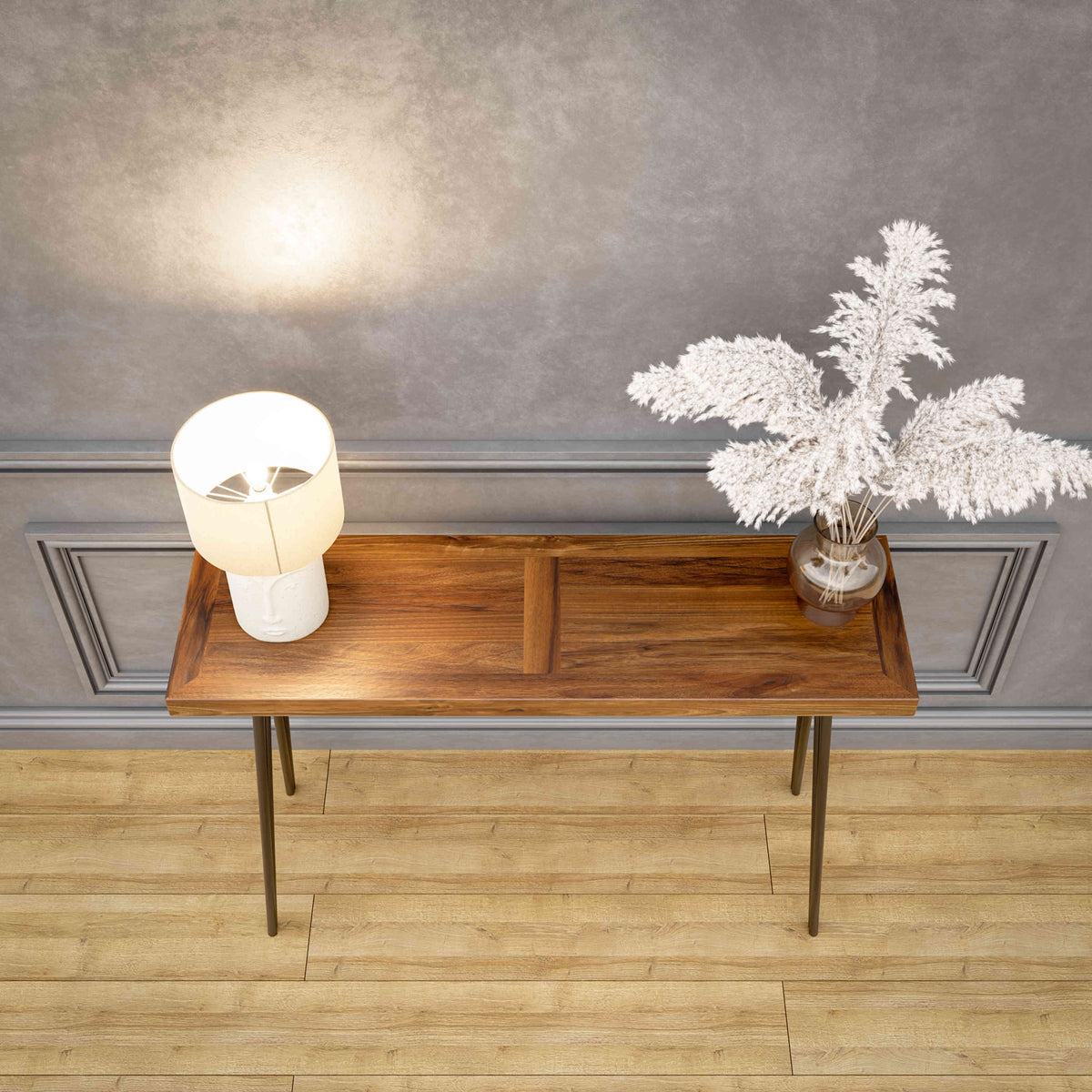 Console Table with Hairpin Legs E521374
