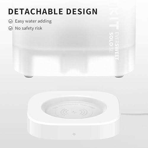 Wireless Pump Ultra Quiet 65oz/1.85L Pet Water Fountain D987