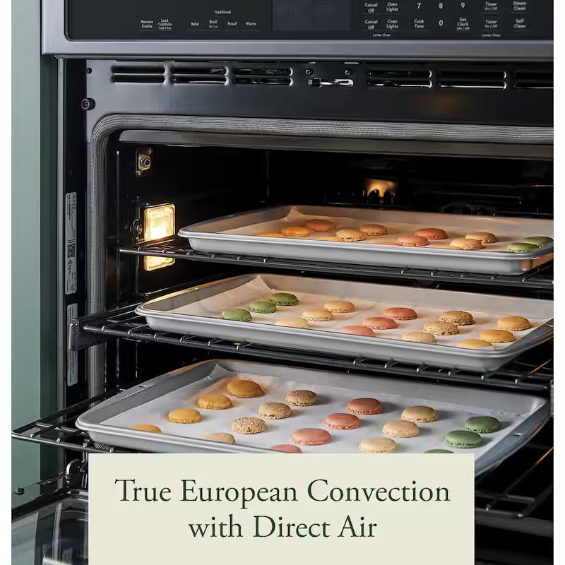 30 in. Double Electric Wall Oven with Convection Self-Cleaning in Stainless Steel Q33276
