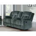 Double Reclining Love Seat in Chocolate D2580