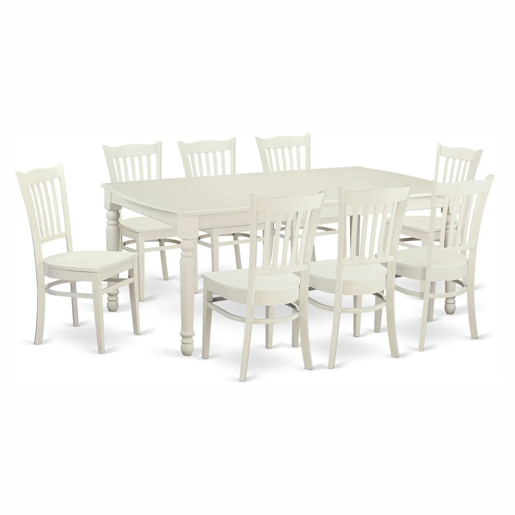 9 Piece Wood Dining Room Set T304878