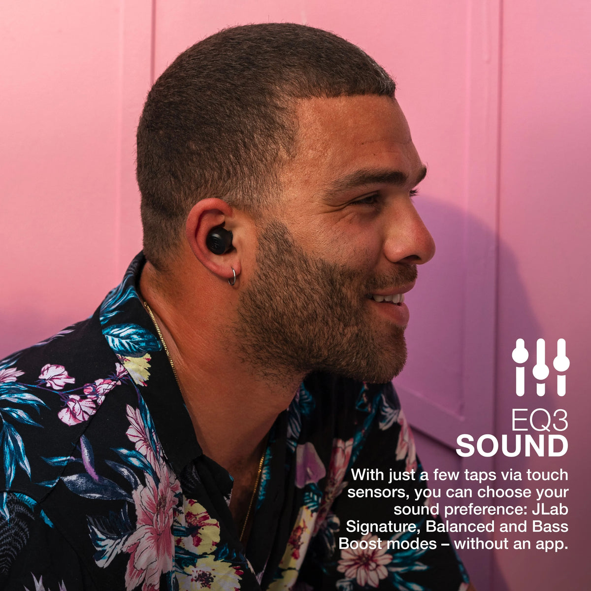 Black True Wireless Bluetooth Earbuds with Charging Case G2922