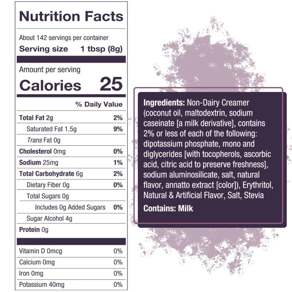 Sugar-Free White Chocolate Flavored Drink Mix, 40 oz T7587