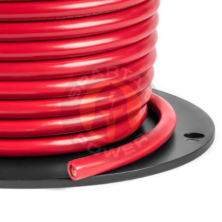 2/0 AWG 50 ft Red Battery Cable with Reel Y119