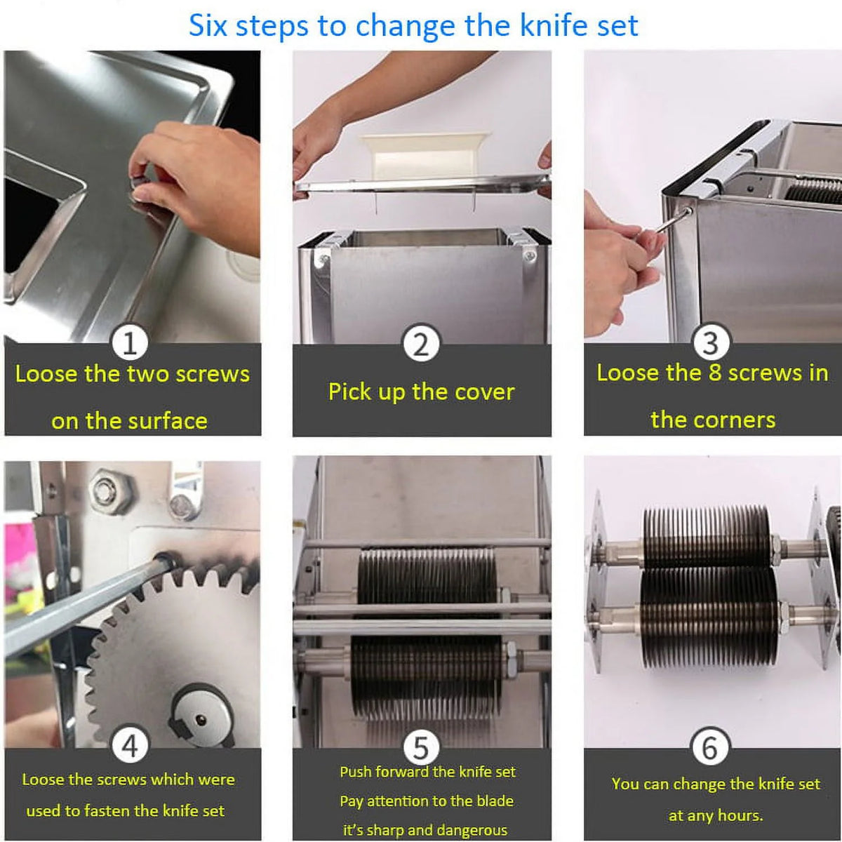 Meat Cutting Machine Blade Set 3.5mm U1776