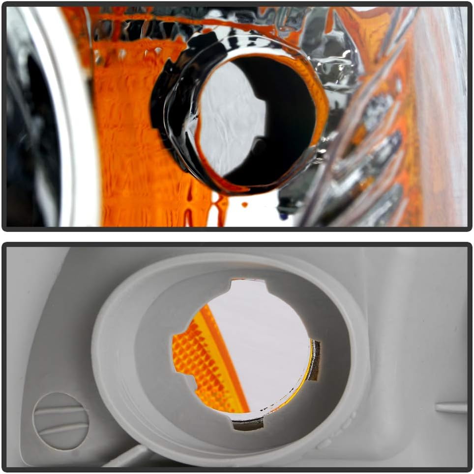 Toyota Corolla Replacement Headlights Amber Signal Lamp Driver + Passenger Side Z928