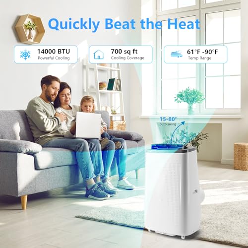 14000 BTU Portable Air Conditioner U6472