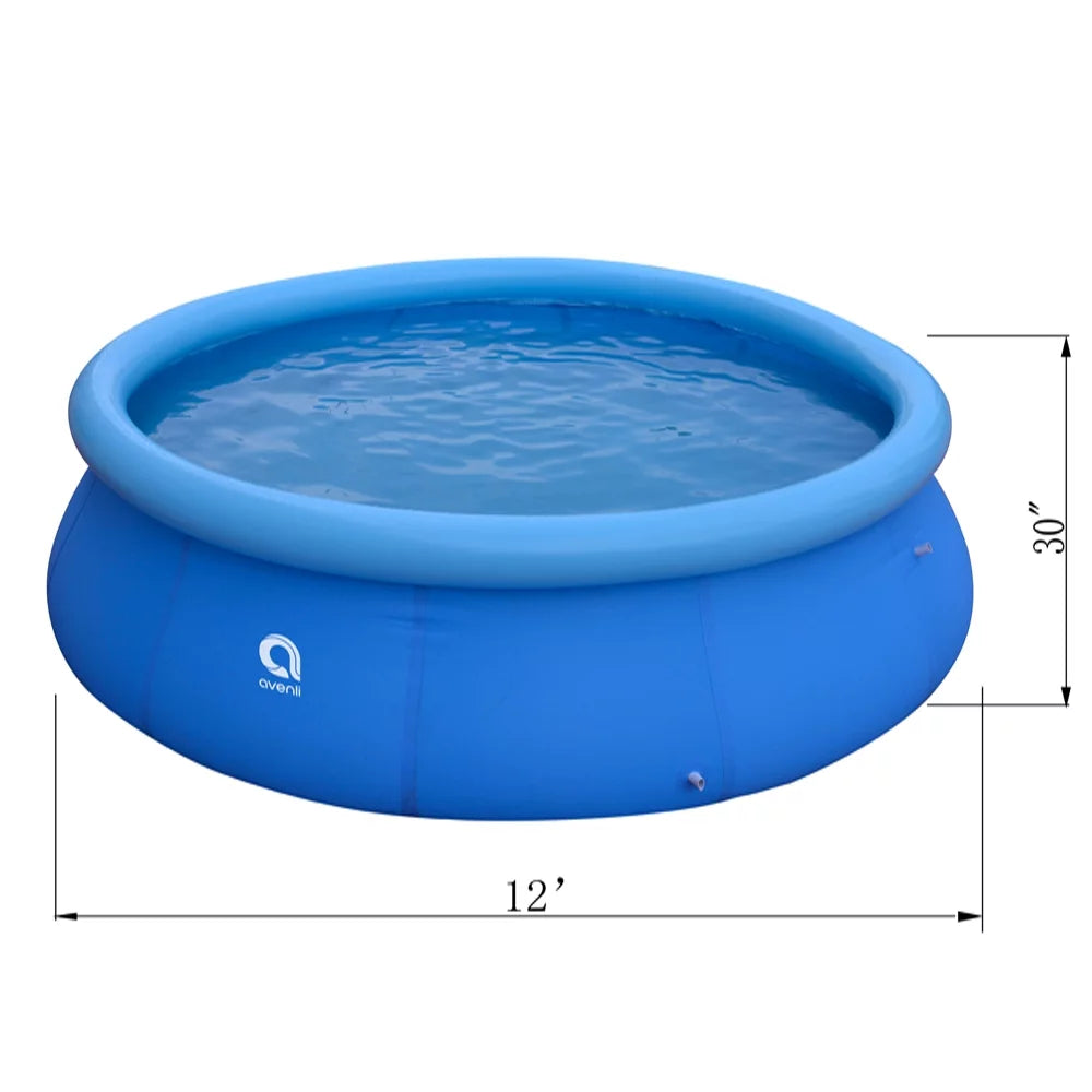12 Ft x 30 Inflatable Swimming Pool U58727