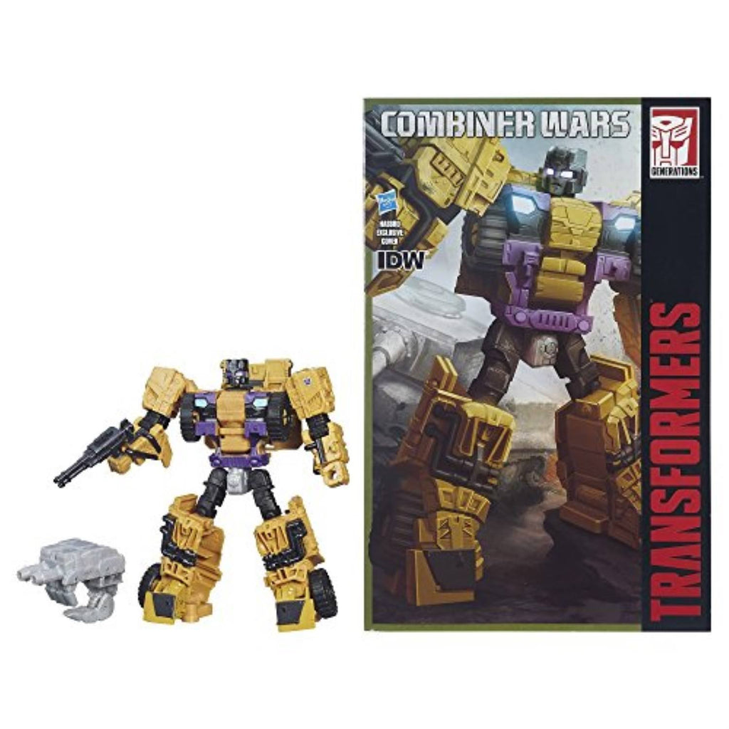 Transformers Generations Combiner Wars Deluxe Class Swindle, White Q793
