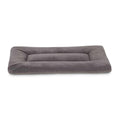 Dark Grey Velvet Dog Crate Mat and Pet Bed N30037