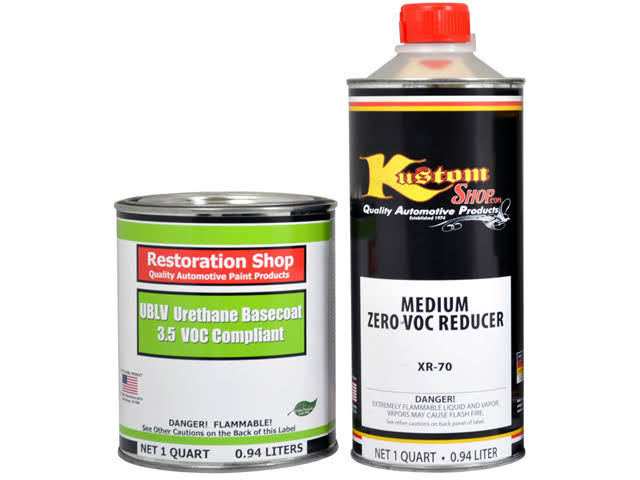 Purple Low VOC Urethane Basecoat Car Paint Kit M1857
