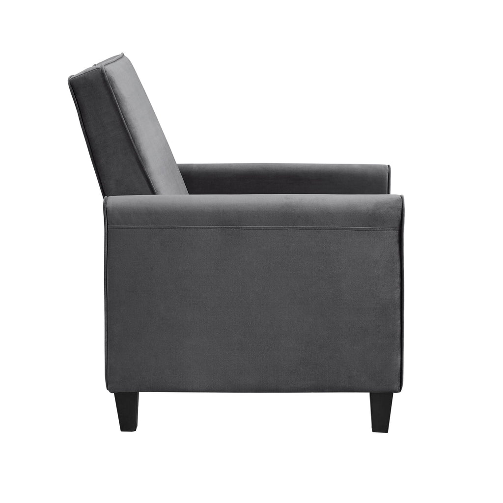 Set of 2 Cream Linen Upholstered Recliner P407046