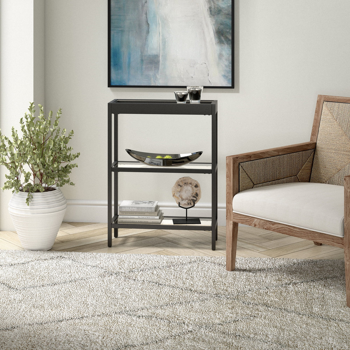 22" Wide Rectangular Console Table J731373