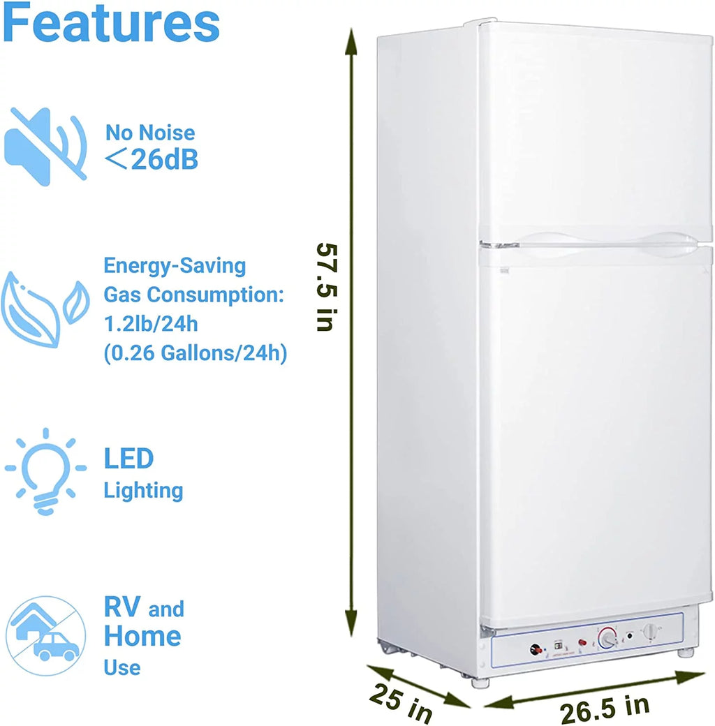 6.5 Cu ft Propane Refrigerator F94079