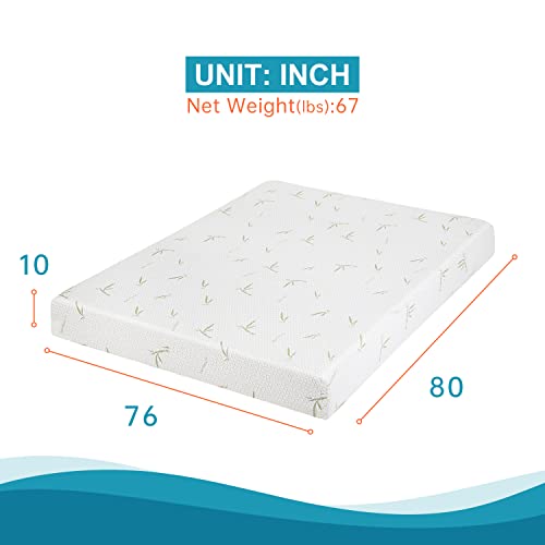 5 Inch Gel Memory Foam Twin Mattress V640346