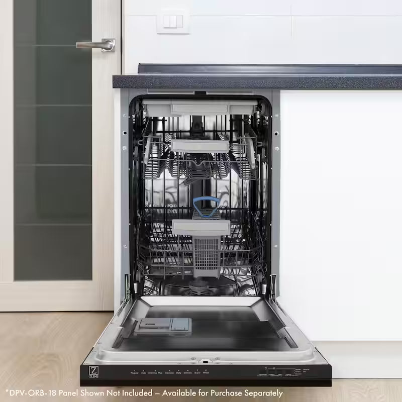 18 in. 8-Cycle Compact Panel Ready Dishwasher with 3rd Rack T194