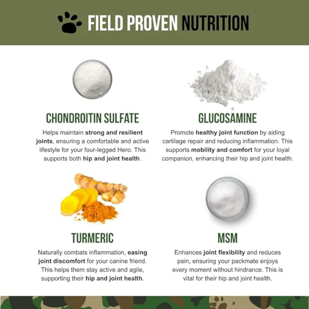 90 Soft Chews Hip & Joint Health Supplement for Dogs O639