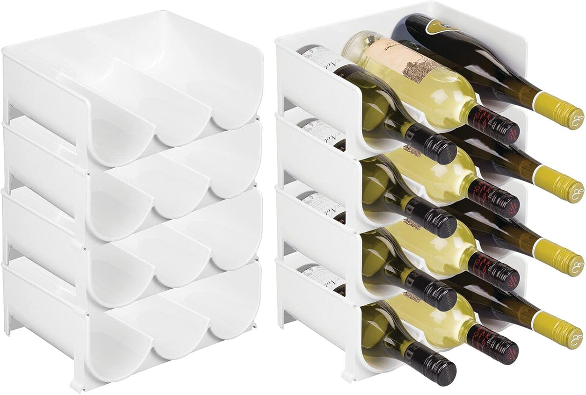 Plastic Stackable Wine Bottle Holder Stand I6479