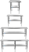Stainless Steel Table with Casters L1648