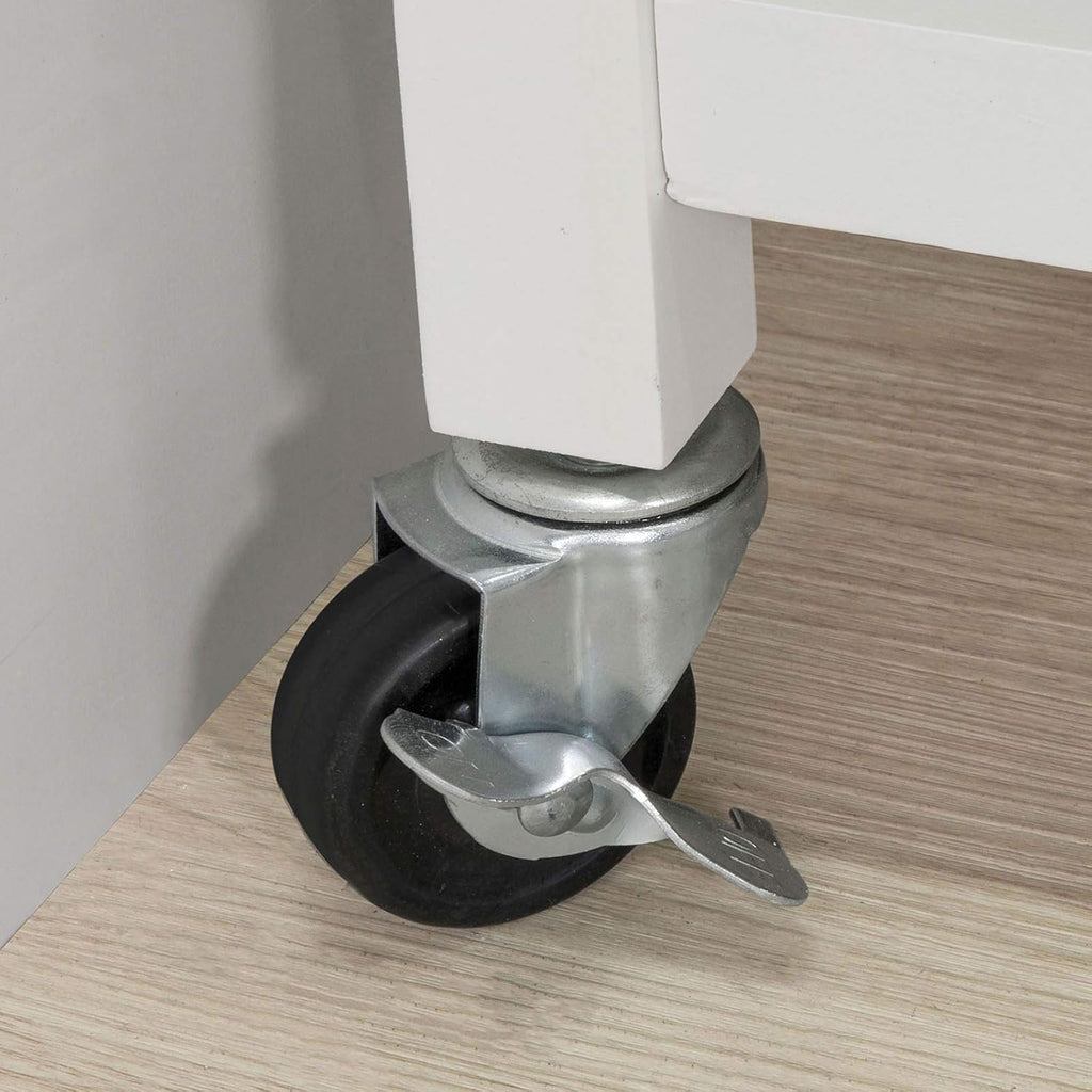 Kitchen Cart with Rubber Wood Top D221427