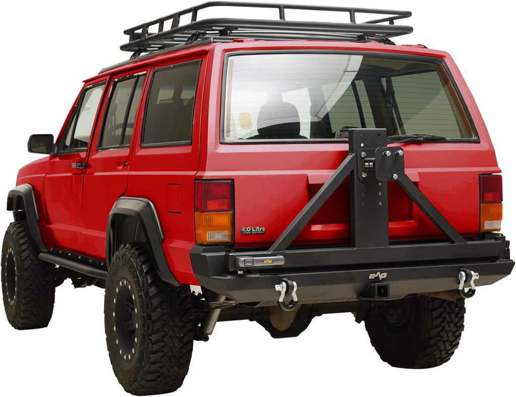 Steel Rear Bumper with Tire Carrier N7530