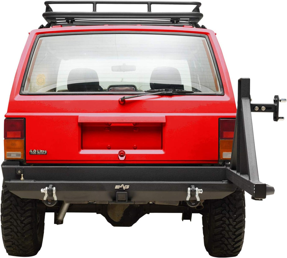Steel Rear Bumper with Tire Carrier N7530