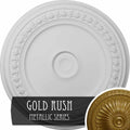 Hand-Painted Gold Ceiling Medallion W208