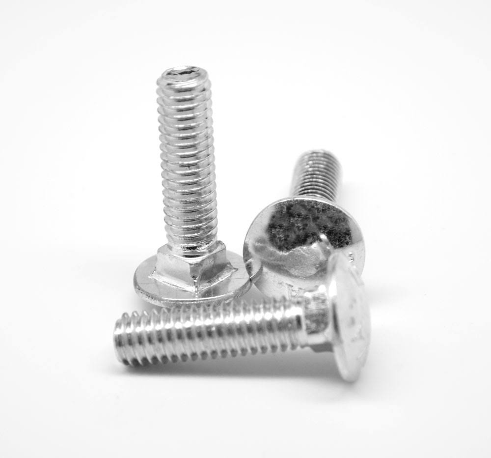 1/4x22-20 x 6x22 Coarse Thread Carriage Bolt Stainless Steel 316 Pk 50 U2322