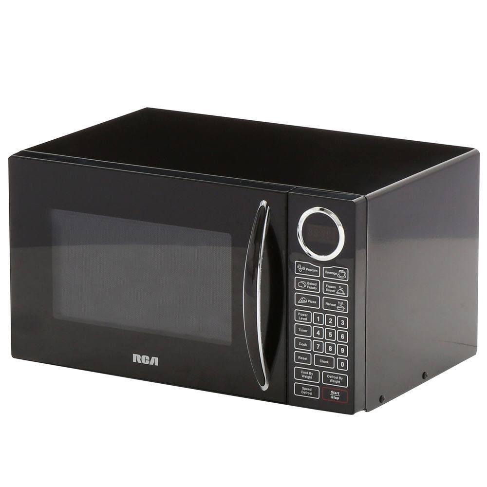 Black 0.9 Cu ft Microwave D652