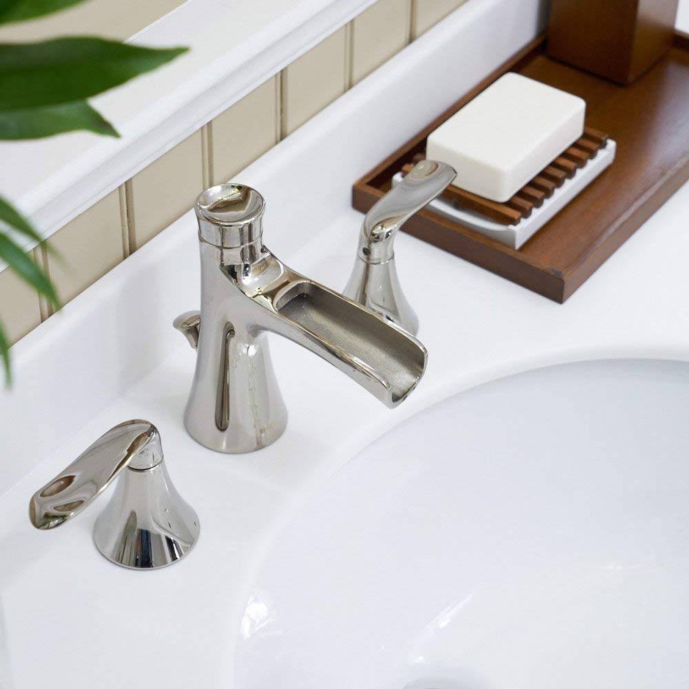 Polished Chrome Widespread Faucet P816