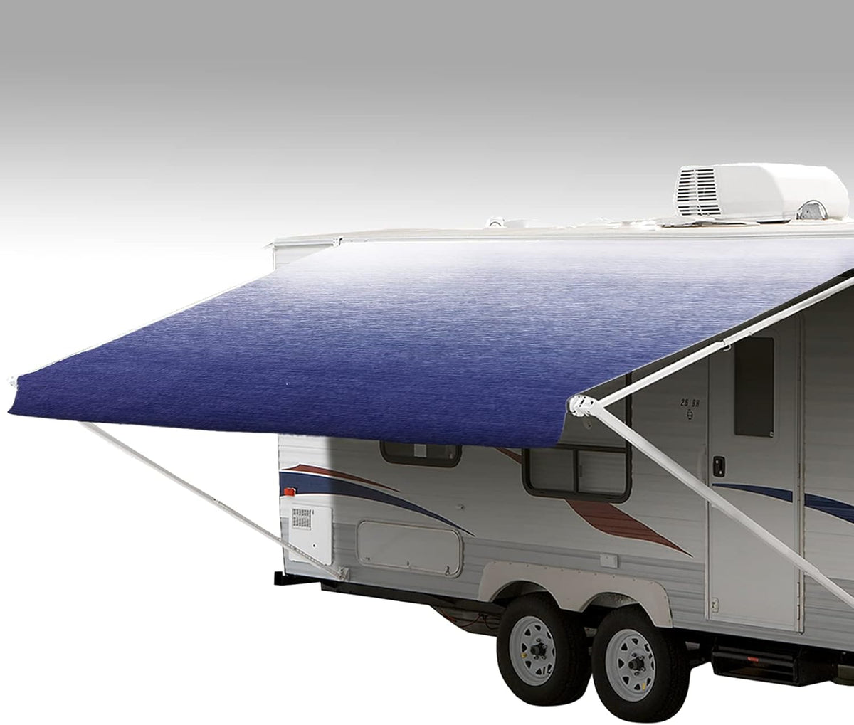 Weatherproof Vinyl RV Awning Fabric Replacement 16' L7552